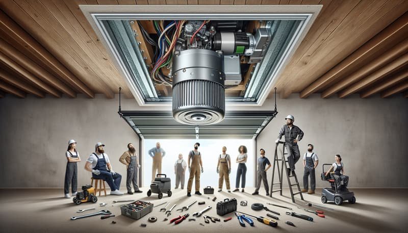 Garage Door Opener Repair service in Surfside