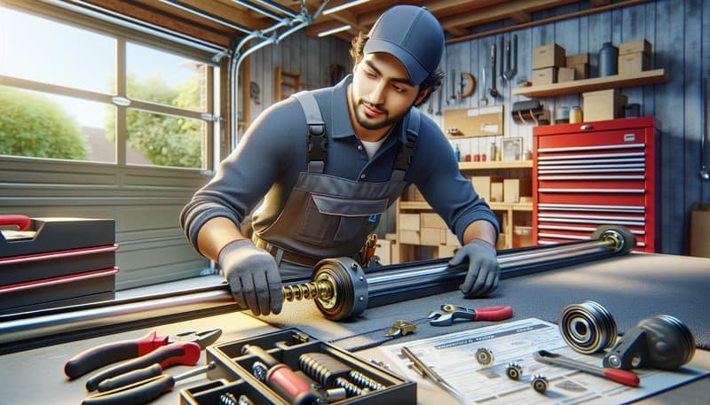 Garage Door Roller Replacement service in Pembroke Park