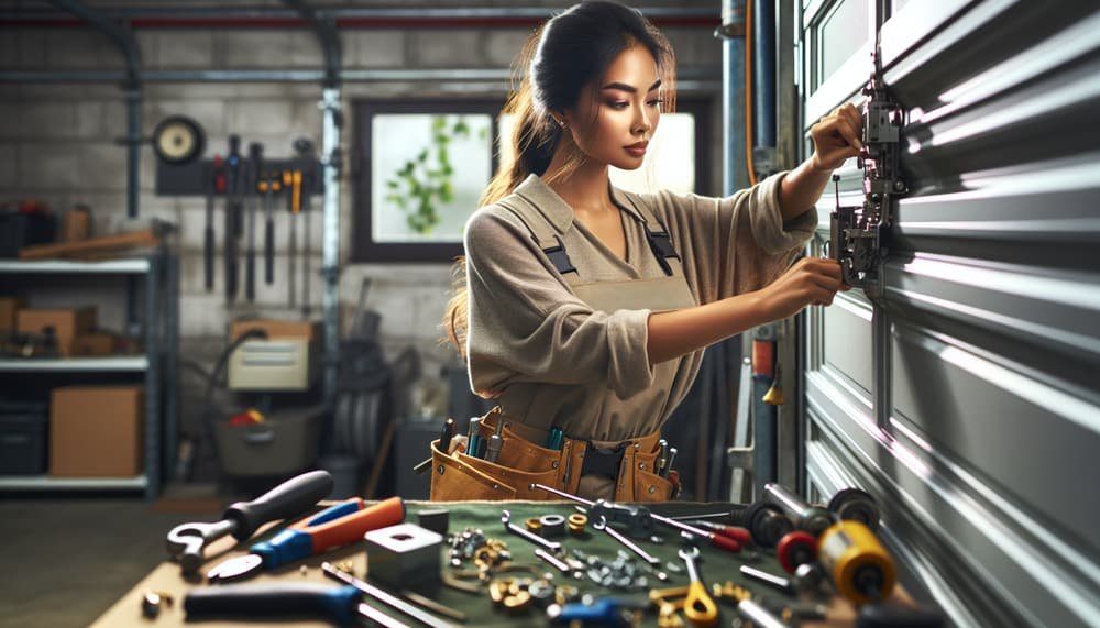 Our professional garage door panel replacement process