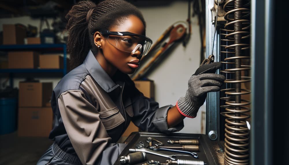 Our professional garage door installation process