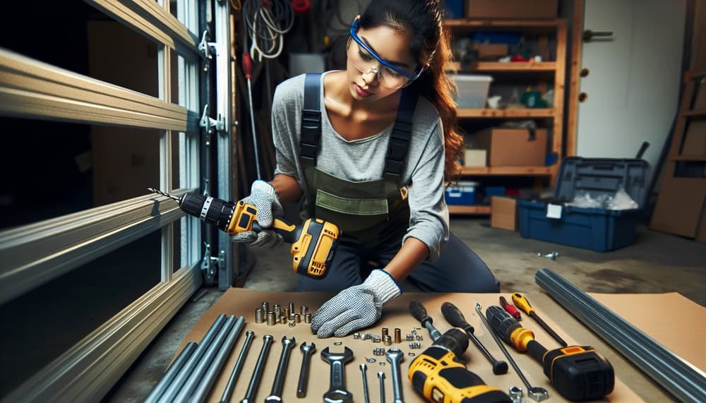 Our professional garage door opener repair process